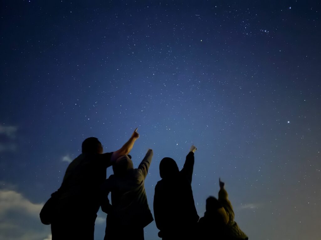 恆春半島是最佳觀星場域，屏東縣政府歡迎「來恆春擁抱宇宙」（施世治提供）