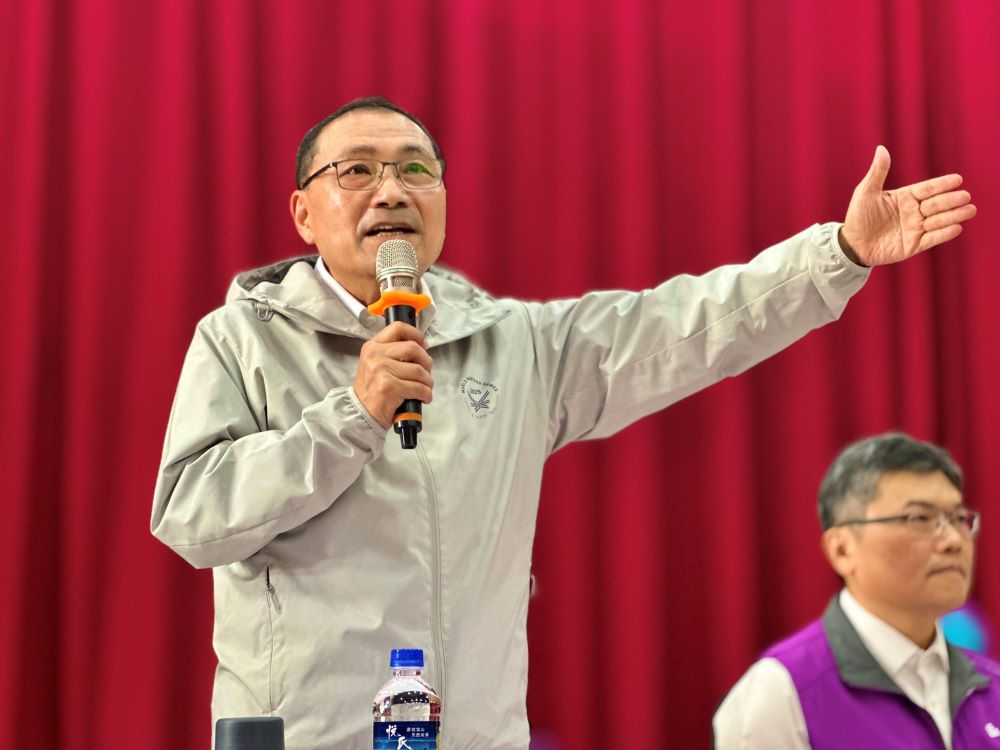汐止行動治理座談 侯:三大方向滿足需求 1 《圖說》侯友宜於汐止行動治理座談強調,汐東線與基隆捷運的興建,讓汐止未來有全新的樣貌。〈民政局提供〉