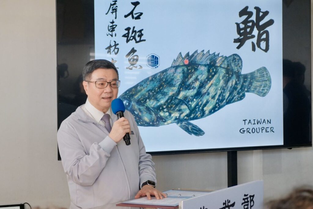 行政院長訪視枋寮龍虎斑養殖產業2