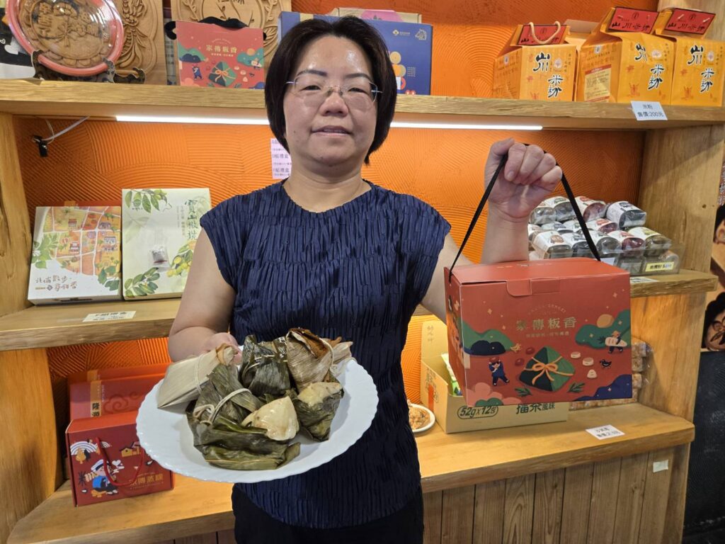 老味道融入新觀念!北埔老街「雙粽」躍居端節應景搶手貨 2 114050851