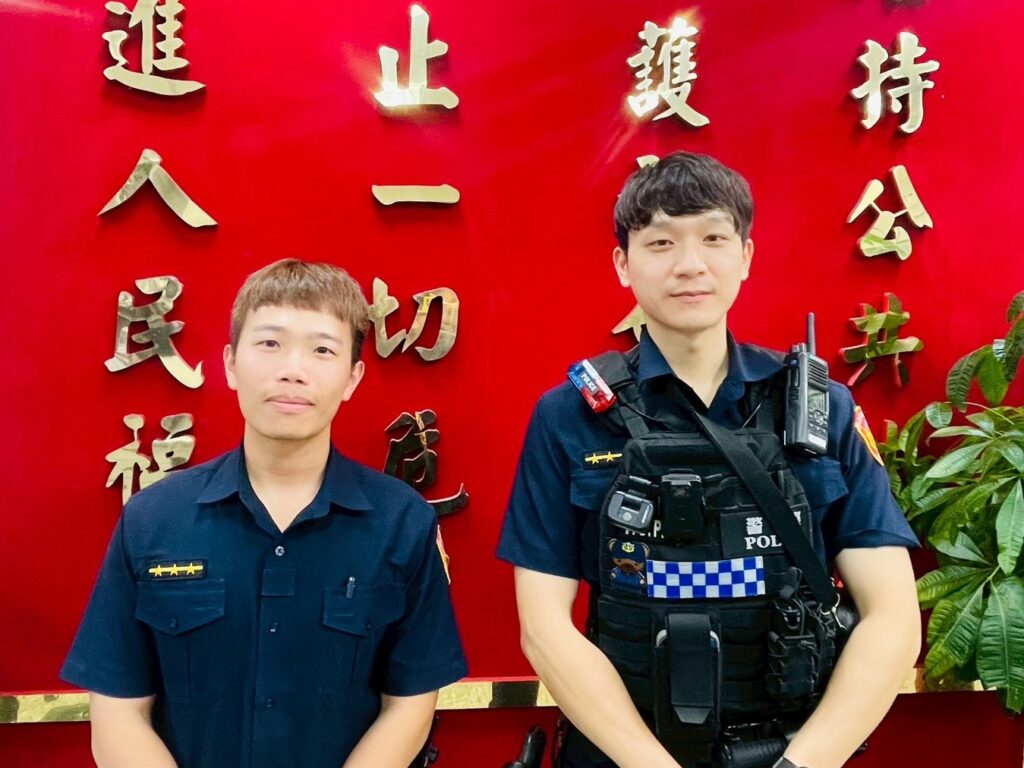 失智老嫗倒臥騎樓 信義警熱心協助返家 1 MEITU 20250503 084151166