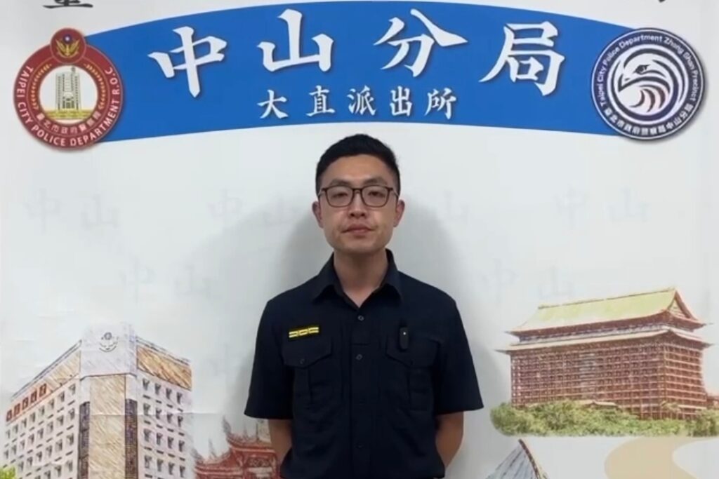 社區保全驚覺住戶疑遭詐急報警 中山警偕同被害人逮車手 1 MEITU 20250513 110201464