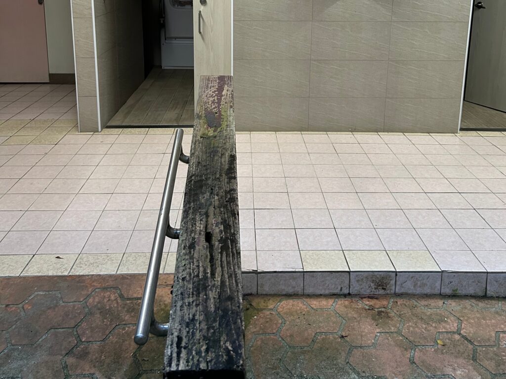新闢公園設施腐壞失修 三度改口荒腔走板 王欣儀痛批公園處管理失能 2 二 13