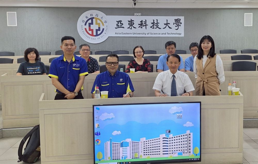 新階段合作再出發 亞東科大與UniMAP續簽MOU 5 《圖說》亞東科技大學與UniMAP簽訂學術合作備忘錄。〈亞東科大提供〉