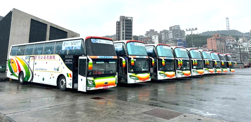 迎接世壯運 新北交通總動員一次到位 1 《圖說》接駁車圖片。〈交通局提供〉