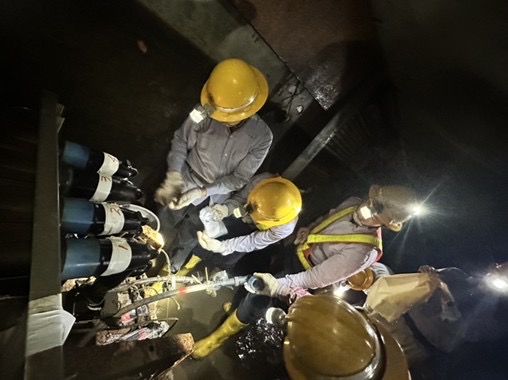 強化端節供電穩定 台電北市區處超前部署減少事故 2 《圖說》為提供穩定、可靠的供電服務,台電北市區營業處以「預防勝於搶修」為目標,強化電網韌性,加強巡檢作業。〈台電北市區處提供〉