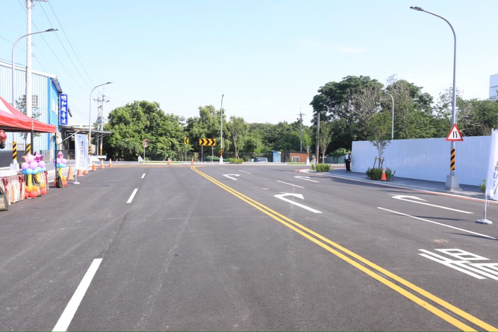 中市府斥資14億 暢通南區路網三支箭完工 3 新闢道路 1