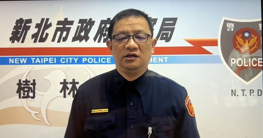 百斬計畫奏效 樹林警民聯防斬手 1 《圖說》三多所長鍾毅霖說明案由。〈樹林分局提供〉