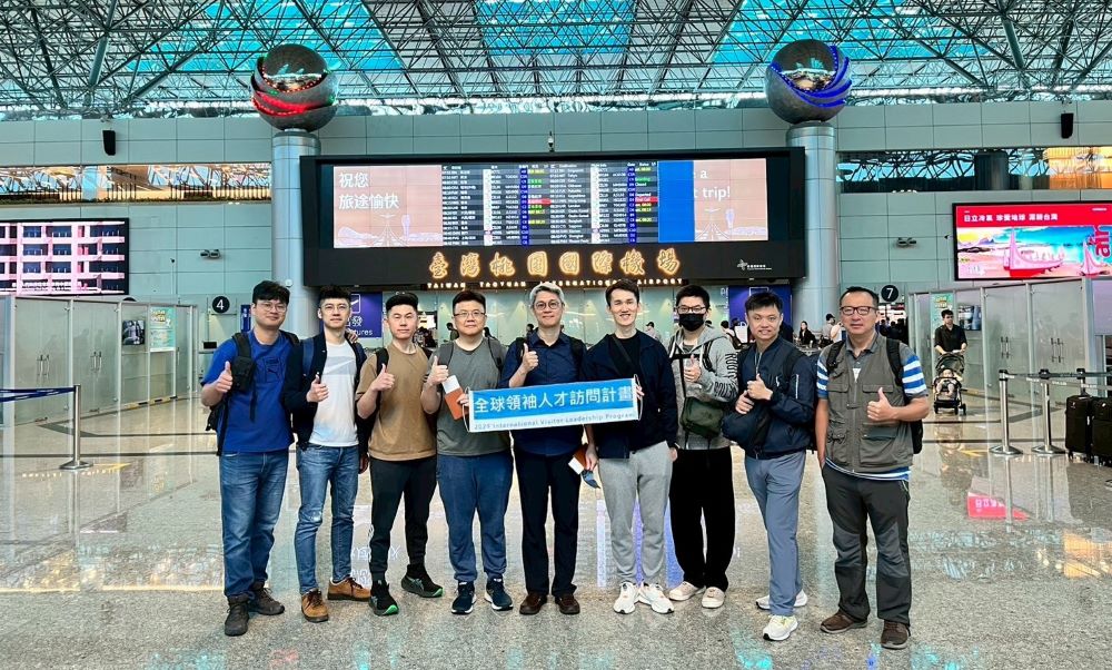 新北消赴美參加IVLP 台美災防交流再深化 3 《圖說》全體交流成員出發前於桃機合照,照片右2為新北消防局張程翔專員。〈消防局提供〉