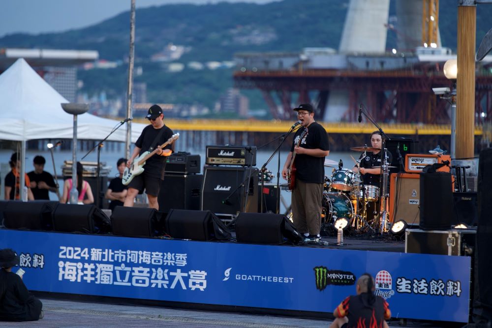 獨立音樂大賞30強出爐 迎戰10強決選 2 《圖說》海洋獨立音樂大賞30強入選樂團作品風格多元、題材豐富,展現台灣音樂創作的能量,賽事將更加精彩可期,圖為2024年資料照 。〈觀旅局提供〉