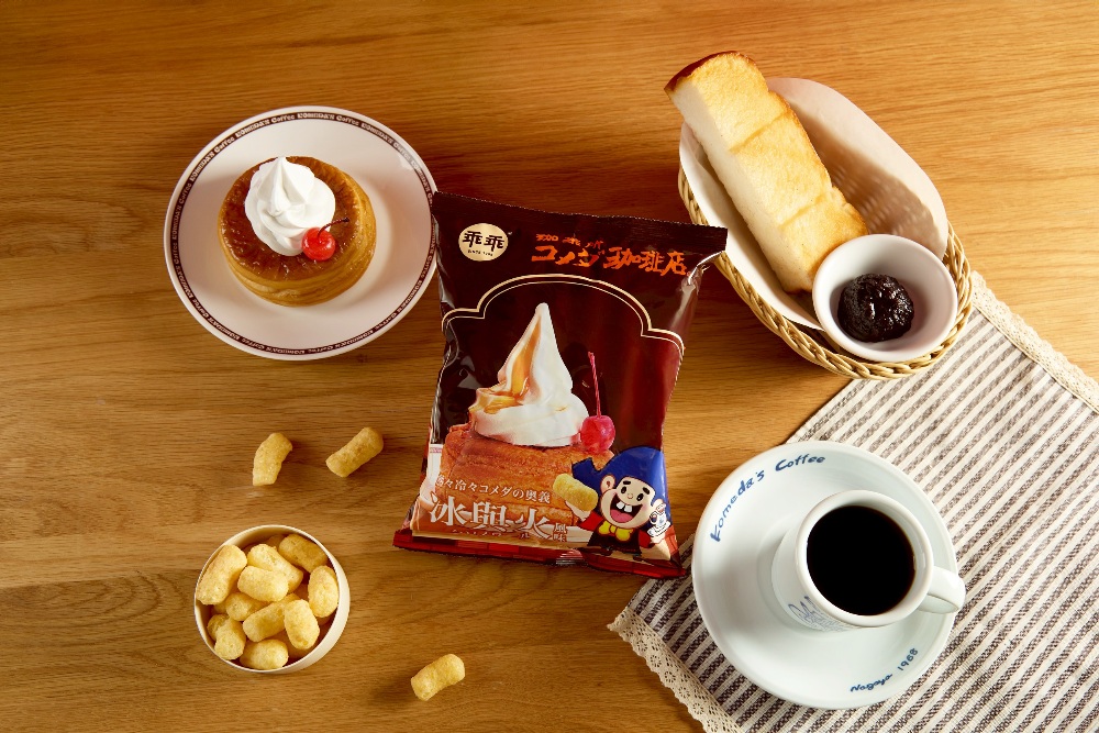 乖乖 x 客美多 聯名饗宴 冰與火乖乖玉米脆條甜蜜登場 1 ▲客美多 × 乖乖跨國聯名掀熱議,冰與火乖乖玉米脆條甜蜜來襲。(圖/乖乖提供)