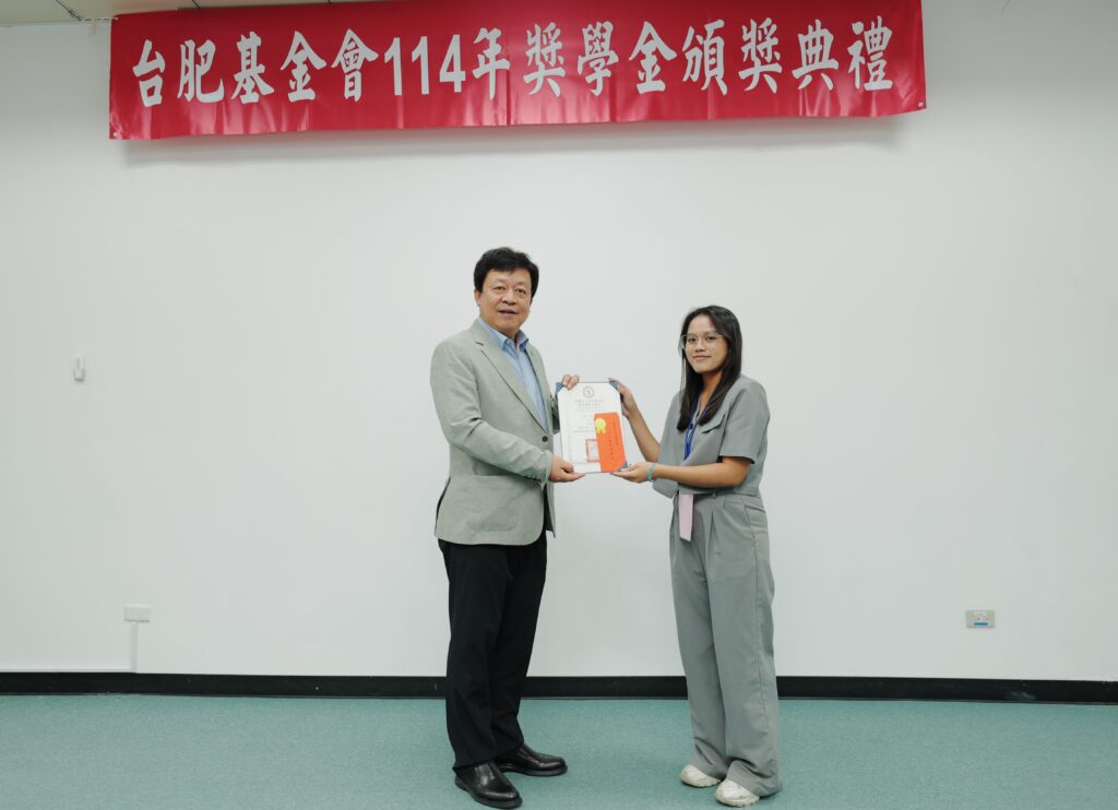 台肥加碼頒發114年度獎學金 李孫榮:從台灣出發,為全球永續貢獻力量! 3 114062612