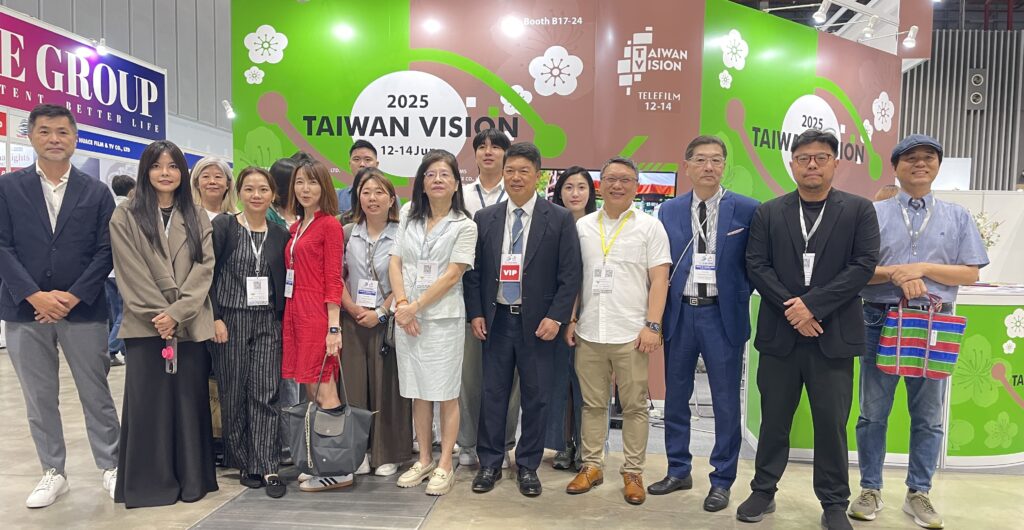 駐胡志明市經貿辦事處韓國耀處長親赴 Telefilm 2025 臺灣展區 勉勵業界拓展國際市場 1 IMG 4206
