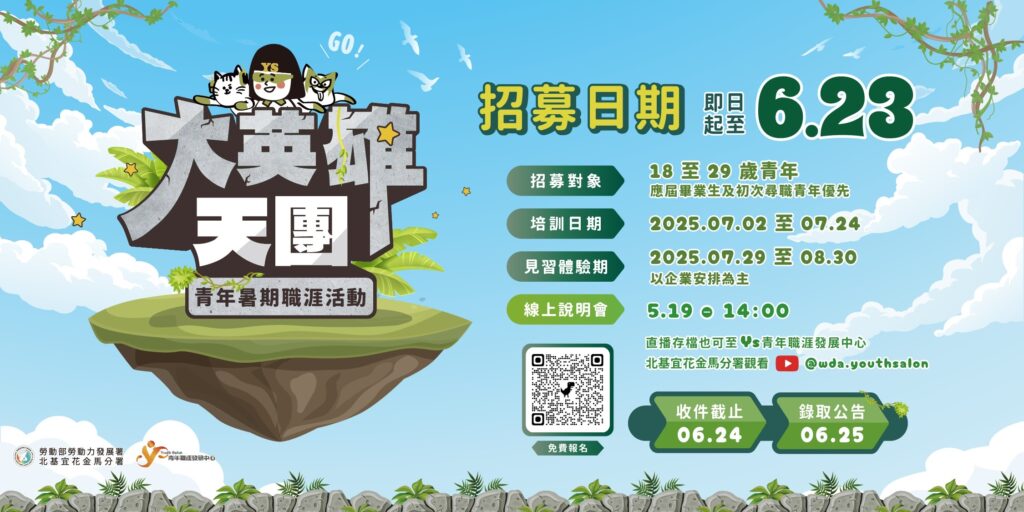 「大英雄天團2」升級出擊 北分署青年暑期職涯活動報名延長至6/23止! 1 IMG 4274
