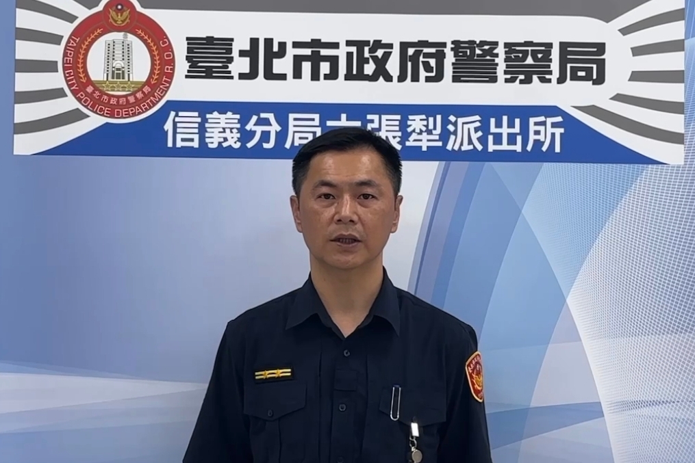 不畏風雨堅守崗位 信義警逮獲詐欺犯 2 MEITU 20250609 102223263