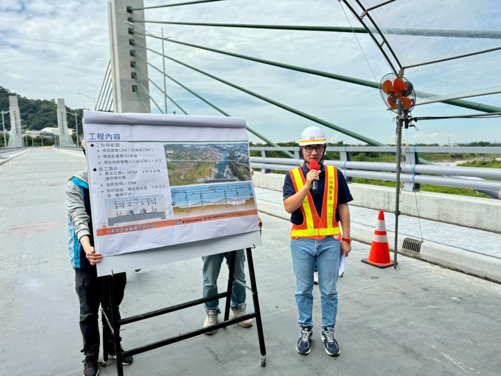 東勢埤豐橋改建工程進度超前 江啟臣:解決山城地區塞車惡夢 2 S 469655582