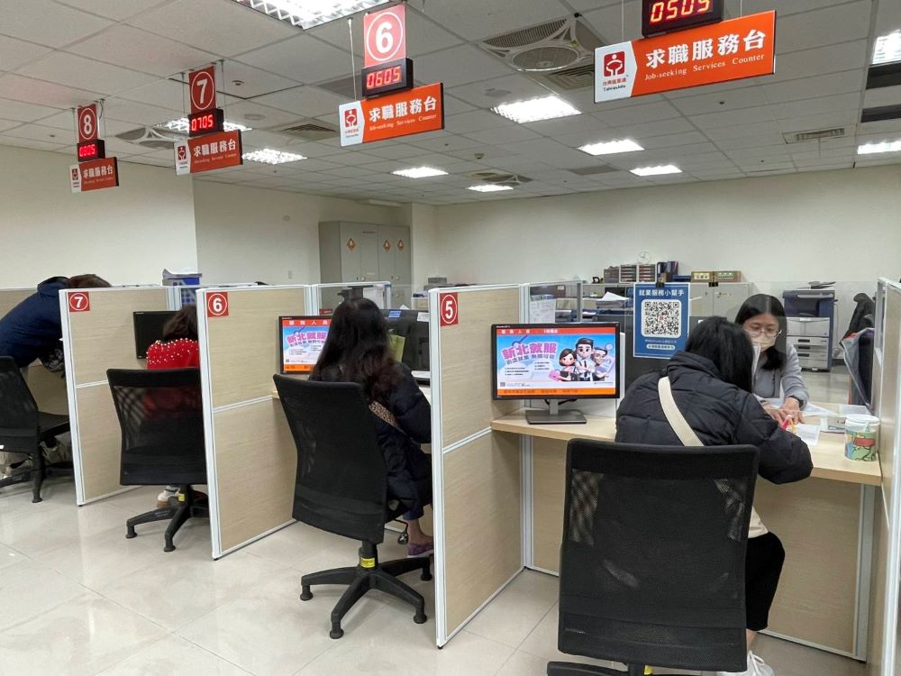 積極打造30分鐘就業服務網 新北就服站數量冠全國 3 《圖說》新北市就服站數量全國最多。〈勞工局〉