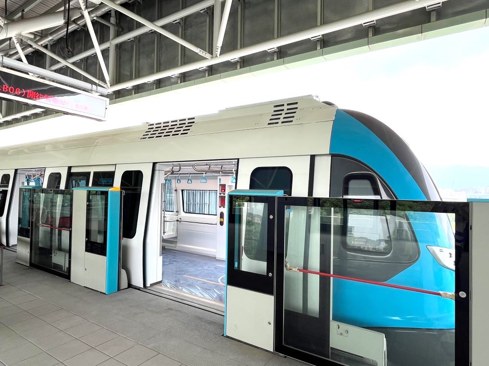 七線工程齊發 八線規劃並進 新北捷運深化便捷 3 《圖說》捷運三鶯線上線測試中。〈捷運局提供〉