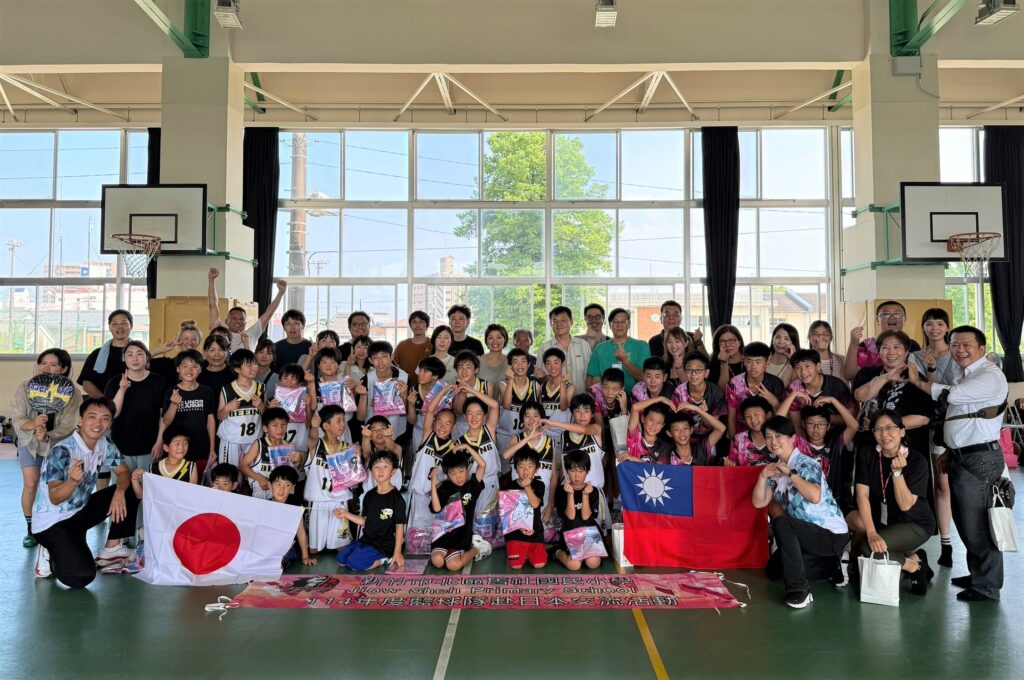 台日小學跨國以球會友!竹市舊社籃球隊赴日交流收穫滿行囊 1 11407091