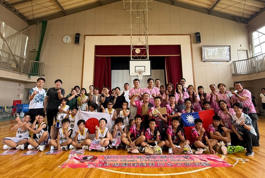 台日小學跨國以球會友!竹市舊社籃球隊赴日交流收穫滿行囊 3 114070912