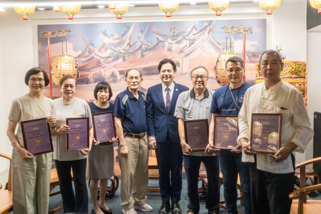 百年南管美聲傳唱竹塹城!竹市金長和媽祖水仙文物館南管文物展揭幕 1 11407133