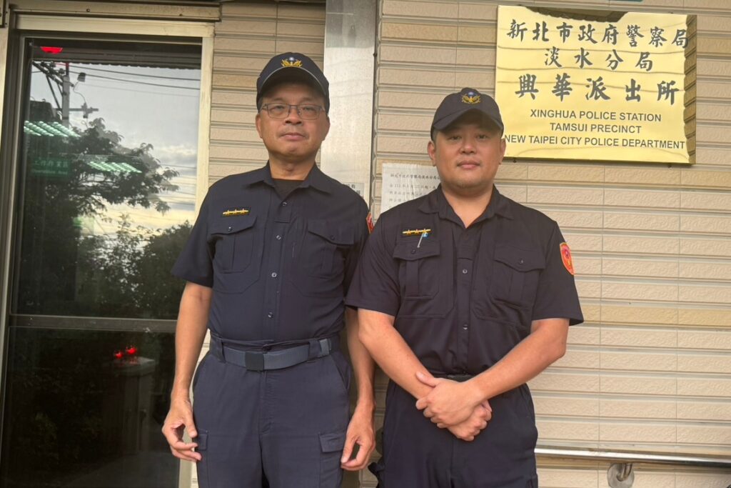 北市兄弟二子坪登山走散 淡水警消夜間搜救助脫困 1 MEITU 20250708 100607434