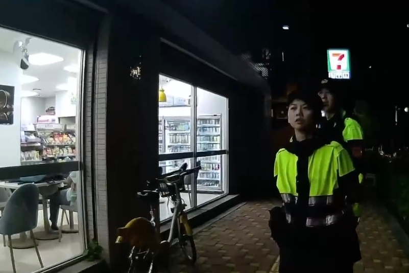 法院洽公後YouBike遭竊 中正一警速鎖定刺青男查獲送辦 2 MEITU 20250711 081309174