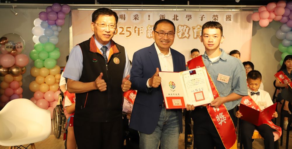 《圖說》瑞芳高工林佳勳同學以視覺敏銳度彌補聽力不足，每日苦練羽球，榮獲2024世界聽障青年運。〈教育局提供〉
