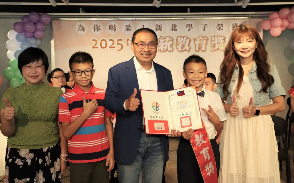 《圖說》金山國小陳秉希同學面對先天聽損，並立志成為奧運選手，讓全世界看見臺灣。〈教育局提供〉