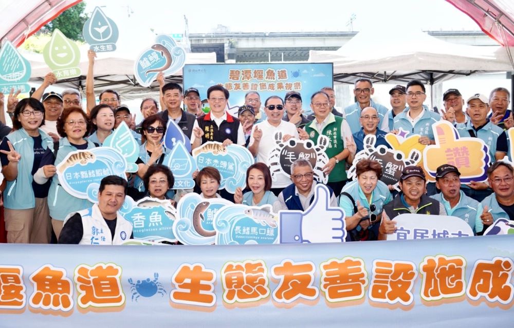 《圖說》宋德仁表示，未來將從碧潭風景區串聯到陽光運動園區，打造新店溪成為無圍牆的水漾博物館。〈水利局提供〉