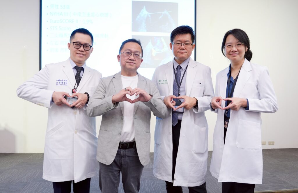 53歲男「心臟雙重爆擊」 全台首例NeoChord + PCI整合手術免開胸助重啟心生 2 DSC05590