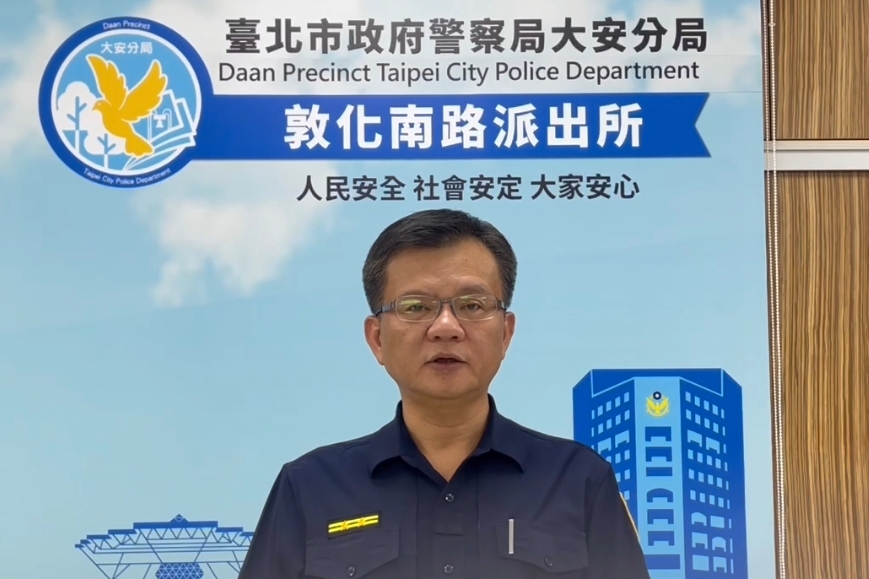 重機凌晨突冒火光 犯嫌變裝逃逸仍遭大安警拘捕落網 1 MEITU 20250722 083624120 3