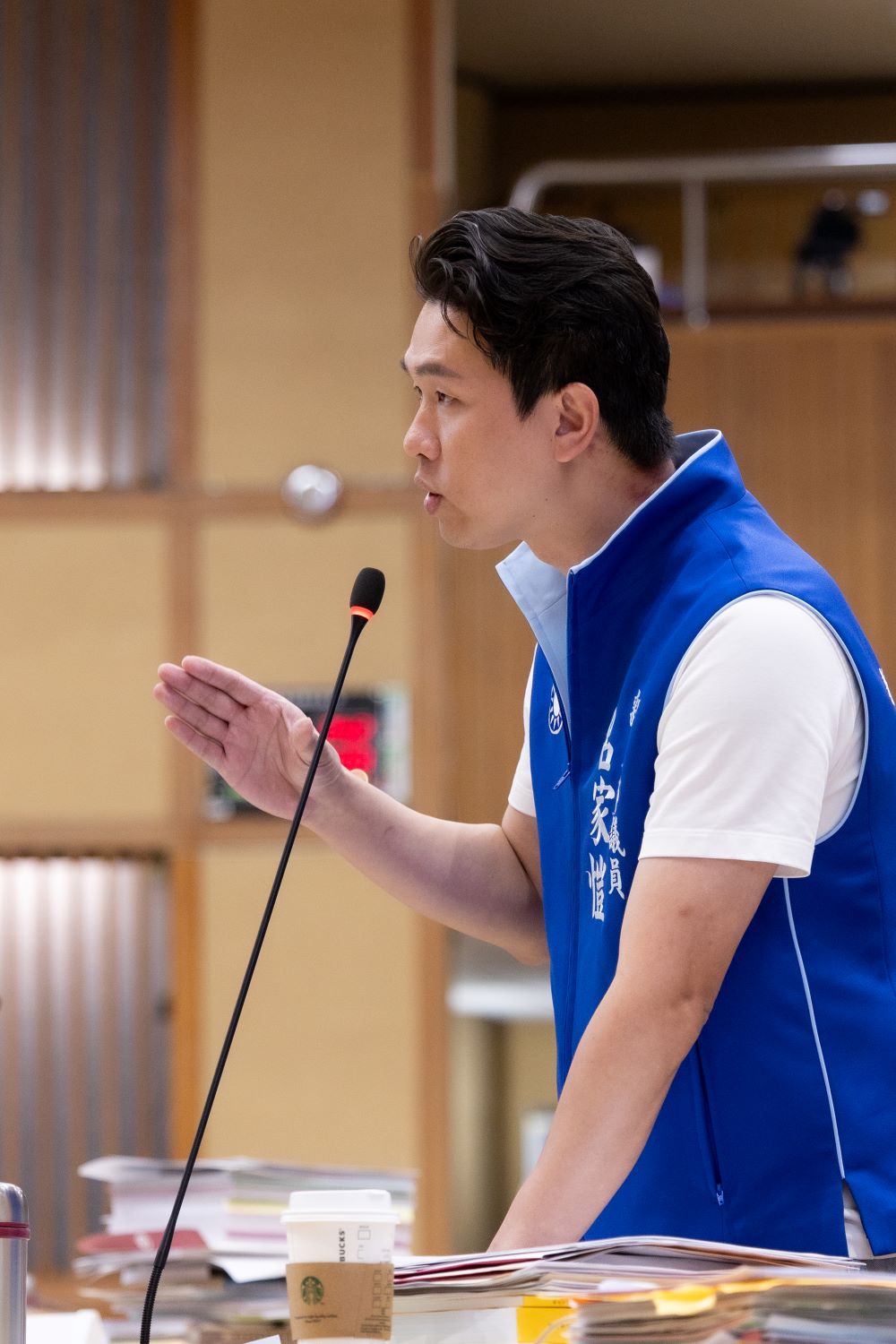民進黨杯葛普發1萬 新北市議會藍營痛批405萬市民不如政治鬥爭 4 《圖說》呂家愷議員呼籲,若民進黨新北市議員還有良心,就應建請中央停止政治操作,讓全民能撐過艱苦時日。〈國民黨團提供〉