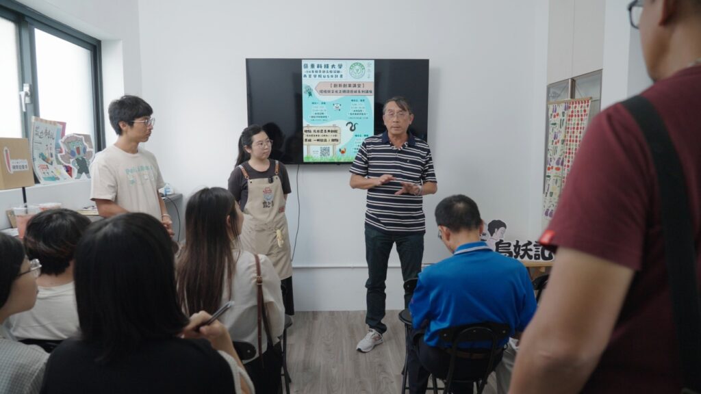 嶺東科大USR「創新創業講堂」 培育新世代商管農業人才 2 嶺東科大商管學院魏清圳院長致詞介紹USR理念