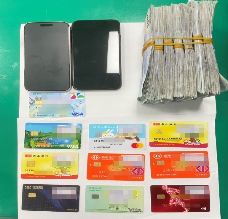 楊姓車手共提領卅五次黃壽群查獲六十三萬元