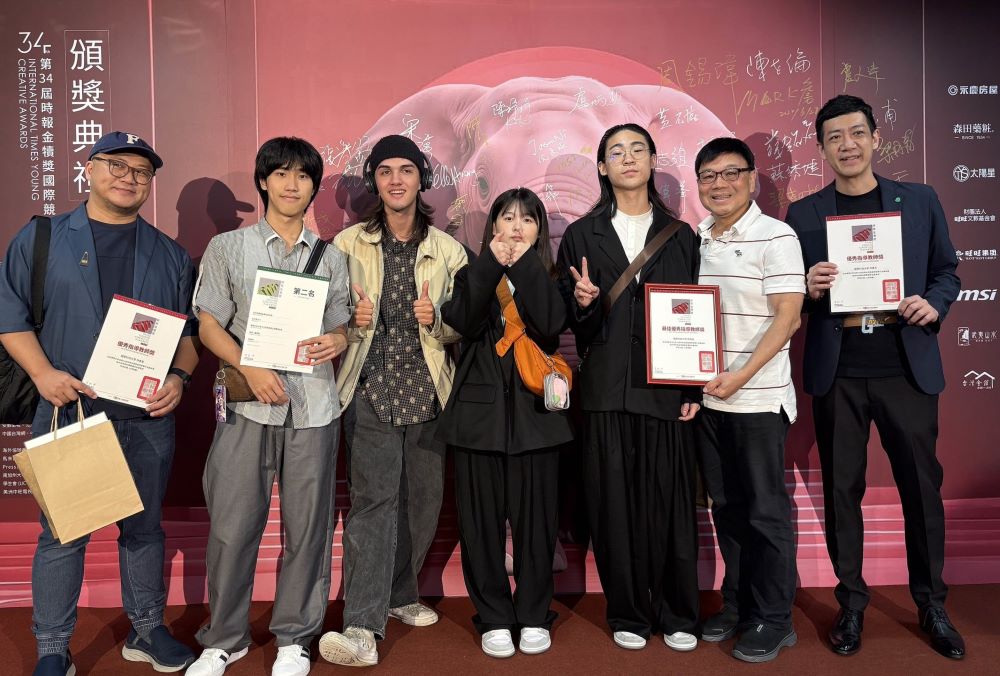 青年奧斯卡--金犢獎 龍華科4大獎 6師優秀指導教師 4 《圖說》龍華師生在國際競賽獲獎,印證學子在藝術表達和技術上的優異能力。〈龍華科大提供〉