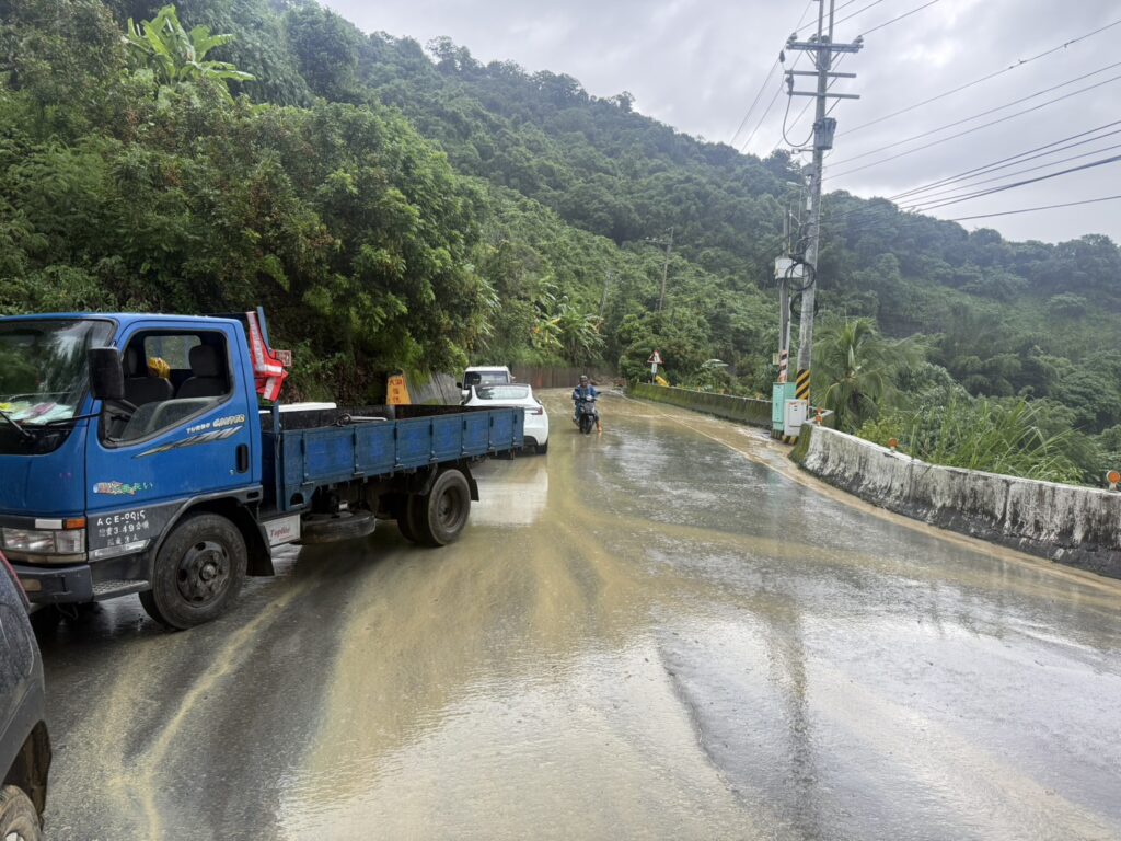 竹村路搶通